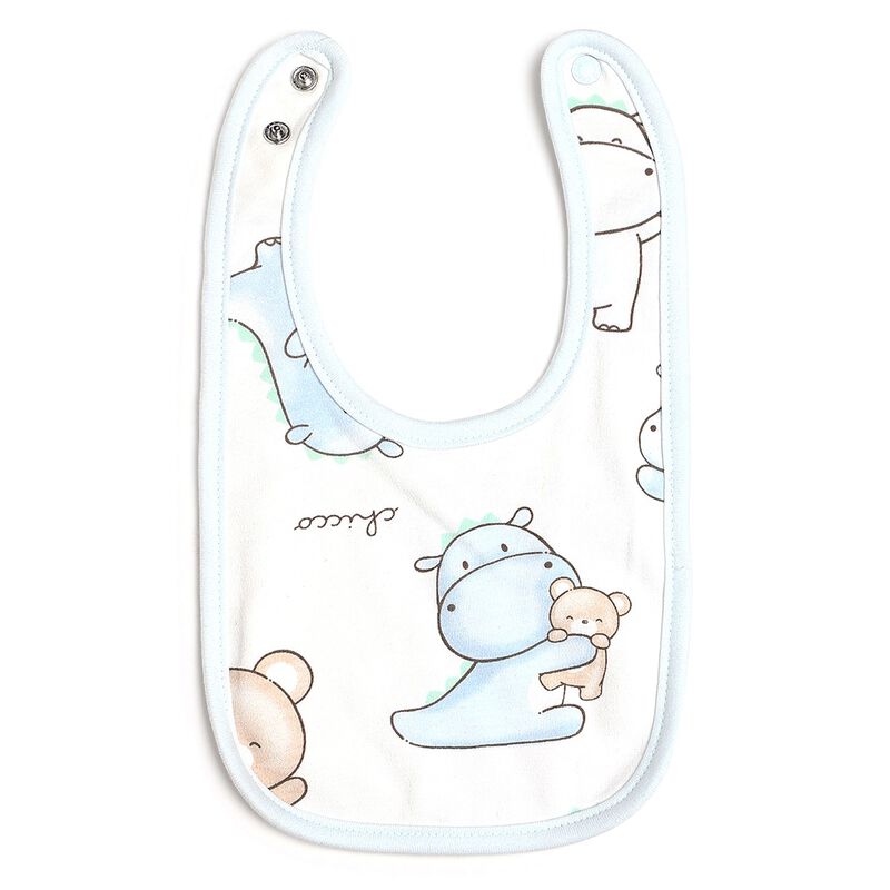 Gift Box- Velour Babysuit, Bib And Hat image number 3